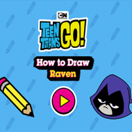 Teen Titans GO: How to Draw Raven